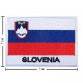 Slovenia Nation Flag Style-2 Embroidered Iron On Patch