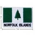 Norfolk Nation Flag Style-2 Embroidered Iron On Patch