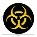 Biohazard Sign Style-1 Embroidered Iron On Patch