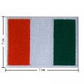 Cote D Ivoire Nation Flag Style-1 Embroidered Iron On Patch