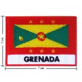 Grenada Nation Flag Style-2 Embroidered Iron On Patch