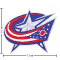 Columbus Blue Jackets Style-1 Embroidered Iron On Patch