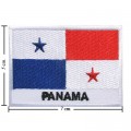 Panama Nation Flag Style-2 Embroidered Iron On Patch