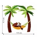 Palm Tree Style-4 Embroidered Iron On Patch