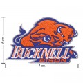 Buck Nell Bison Embroidered Iron On Patch