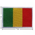 Mali Nation Flag Style-1 Embroidered Iron On Patch