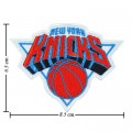 New York Knickerbockers Style-1 Embroidered Iron On Patch
