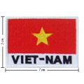 Vietnam Nation Flag Style-2 Embroidered Iron On Patch