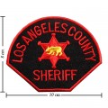 Losangeles County Sheriff Embroidered Iron On Patch