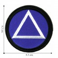 Alcoholics Anonymous Embroidered Iron On Patch