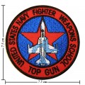US Navy Fighter Weapons School Top Gun Style-1 Embroidered Iron On Patch