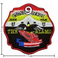 US The Alamo Navy Embroidered Iron On Patch