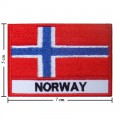 Norway Nation Flag Style-2 Embroidered Iron On Patch