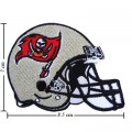 Tampa Bay Buccaneers Helmet Style-1 Embroidered Iron On Patch