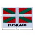 Euskadi Nation Flag Style-2 Embroidered Iron On Patch