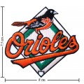 Baltimore Orioles Style-1 Embroidered Iron On Patch