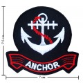 Anchor Style-4 Embroidered Iron On Patch