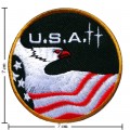 Shuttle USA Commemorative Embroidered Iron On Patch