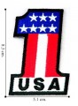 American Flag Style-8 Embroidered Iron On Patch