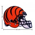 Cincinnati Bengals Helmet Style-1 Embroidered Iron On Patch