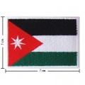 Jordan Nation Flag Style-1 Embroidered Iron On Patch