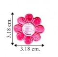 Colored Daisy Style-15 Embroidered Iron On Patch