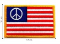 American Flag Style-7 Embroidered Iron On Patch