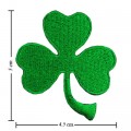 Irish Leaf Style-1 Embroidered Iron On Patch
