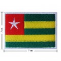 Togo Nation Flag Style-1 Embroidered Iron On Patch