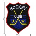 Hockey Club Style-1 Embroidered Iron On Patch