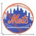 New York Mets Style-1 Embroidered Iron On Patch