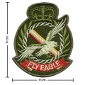 The Fly Eagle US Army Embroidered Iron On Patch