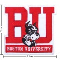 Boston University Terriers Style-1 Embroidered Iron On Patch