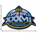 Super Bowl XXXVII 2002 Style-37 Embroidered Iron On Patch