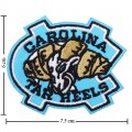 North Carolina Tar Heels Style-1 Embroidered Iron On Patch