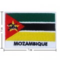 Mozambique Nation Flag Style-2 Embroidered Iron On Patch