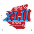 Super Bowl XLII 2007 Style-42 Embroidered Iron On Patch