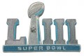 Super Bowl LIII 2018 Style-53 Embroidered Iron On/Sew On Patch