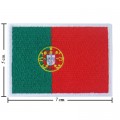 Portugal Nation Flag Style-1 Embroidered Iron On Patch