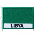 Libya Nation Flag Style-2 Embroidered Iron On Patch