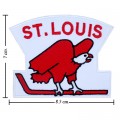 St Louis Eagles The Past Style-1 Embroidered Iron On Patch