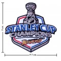 Anaheim Mighty Ducks Stanley Cup Style-1 Embroidered Iron On Patch