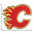 Calgary Flames Style-1 Embroidered Iron On Patch