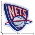 New Jersey Nets Style-1 Embroidered Iron On Patch