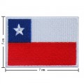 Chile Nation Flag Style-1 Embroidered Iron On Patch