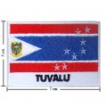 Tuvalu Nation Flag Style-2 Embroidered Iron On Patch