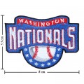 Washington Nationals Style-1 Embroidered Iron On Patch