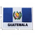 Guatemala Nation Flag Style-2 Embroidered Iron On Patch