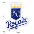 Kansas City Royals Style-1 Embroidered Iron On Patch