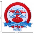 NFL 50th Anniversary Season Embroidered Iron On Patch